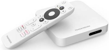 THA100 4K Android TV Box Streaming White